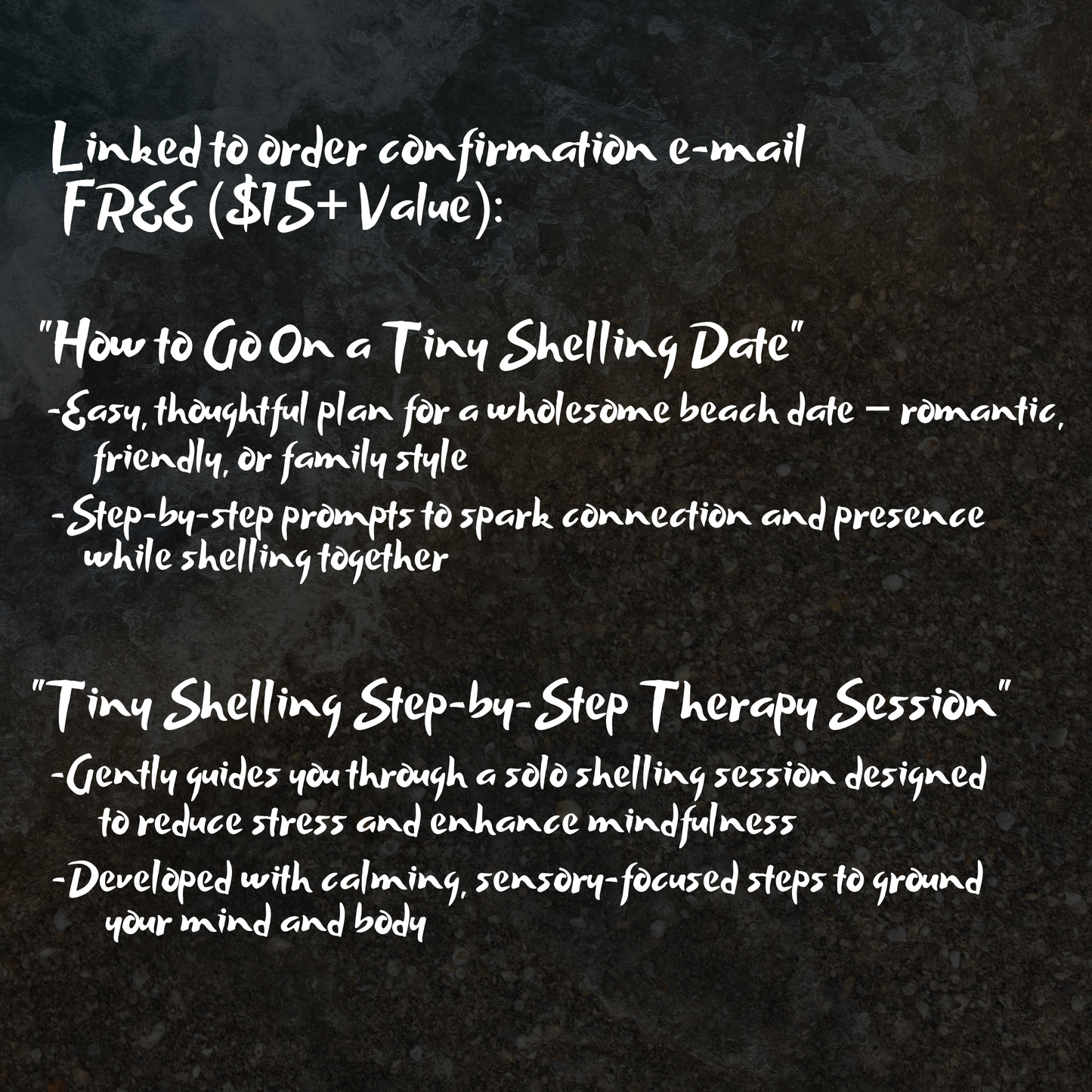 ShelLuxe- Tiny Shell Date, Display Case